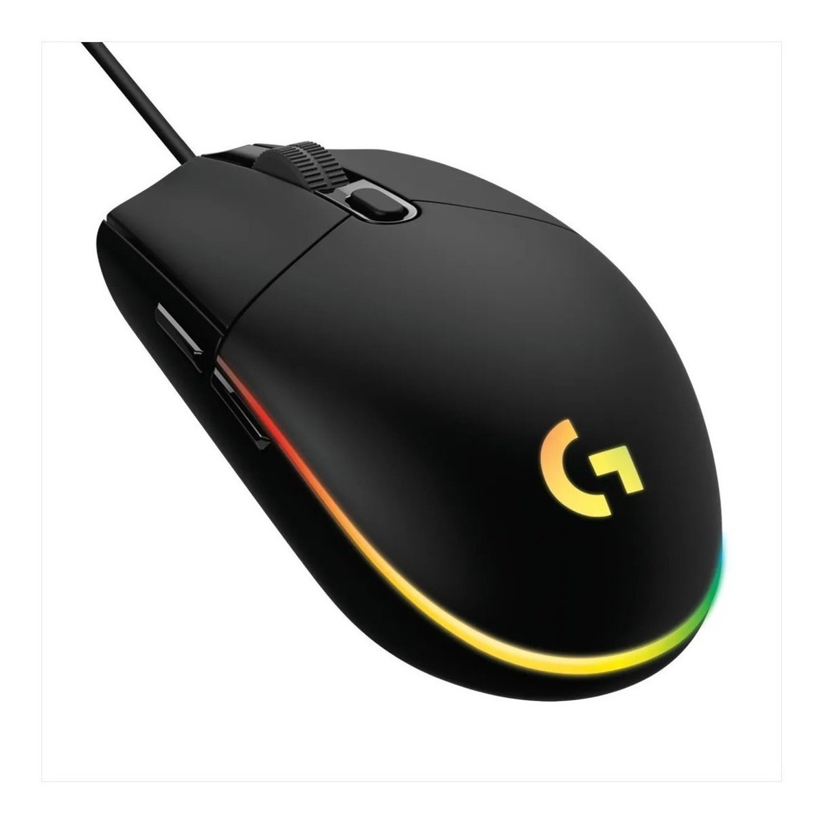 Mouse Logitech G Series Lightsync G203 Preto - Outlet *Leia!