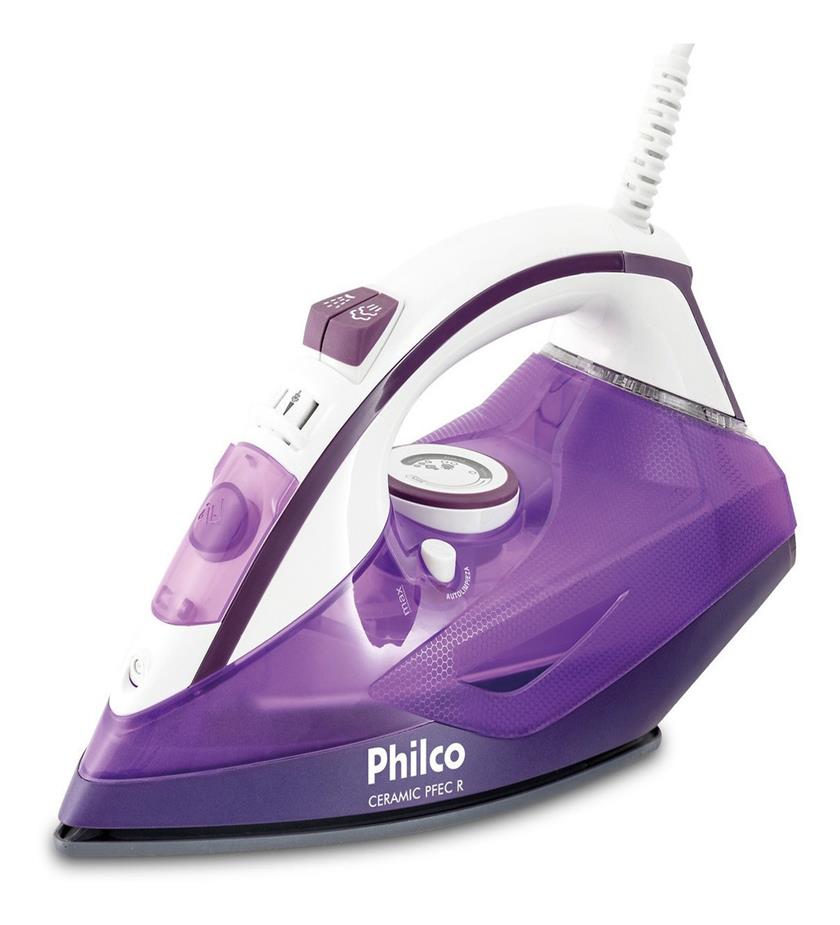 Ferro de passar Philco Ceramic PFEC Roxo 220v - Novo