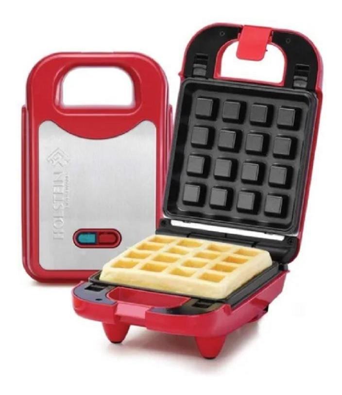 Multi Grill Holstein 3 em 1 com placas intercambiáveis Waffle 220v - Novo