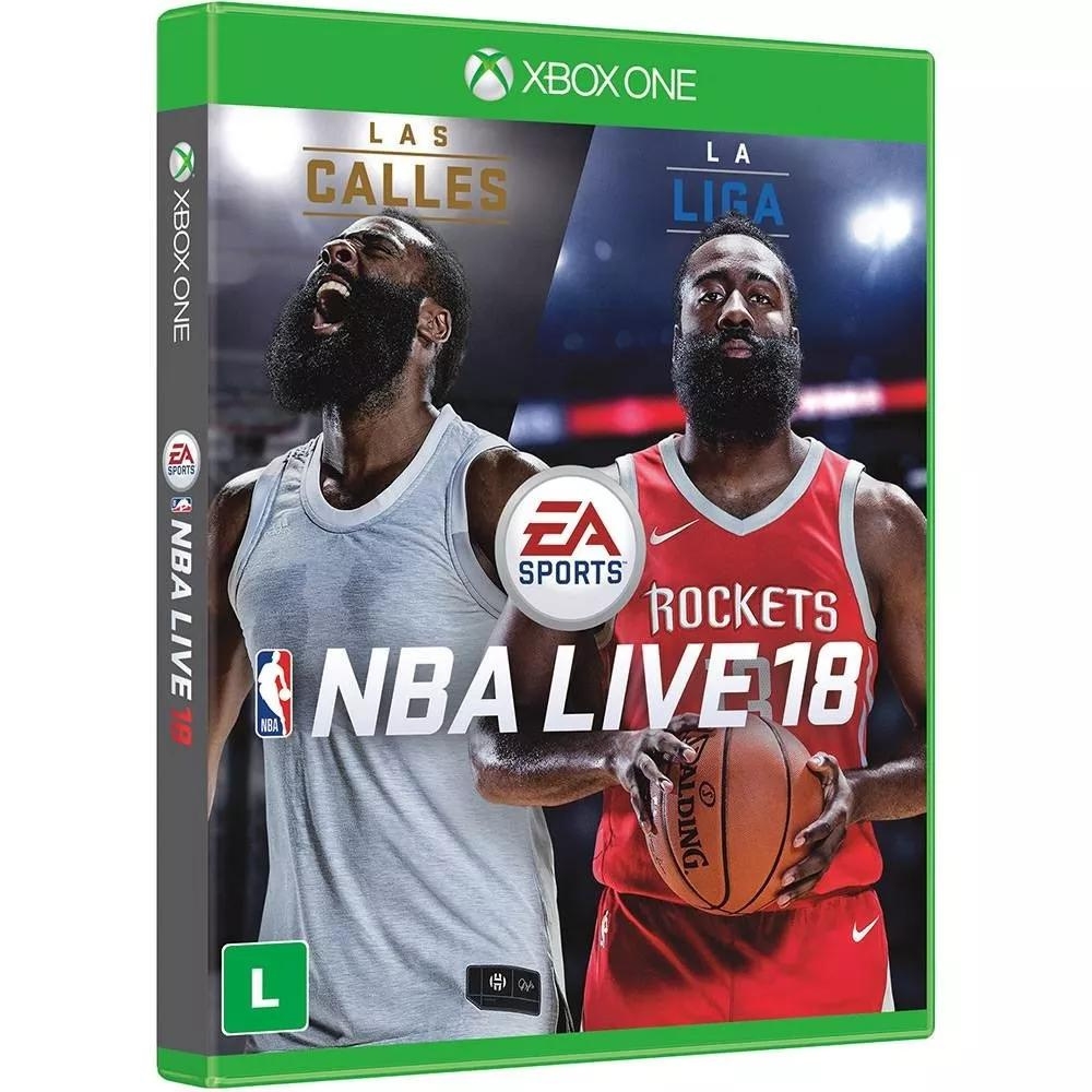 Jogo Nba Live 18 Basquete Xbox One Original Mídia Física