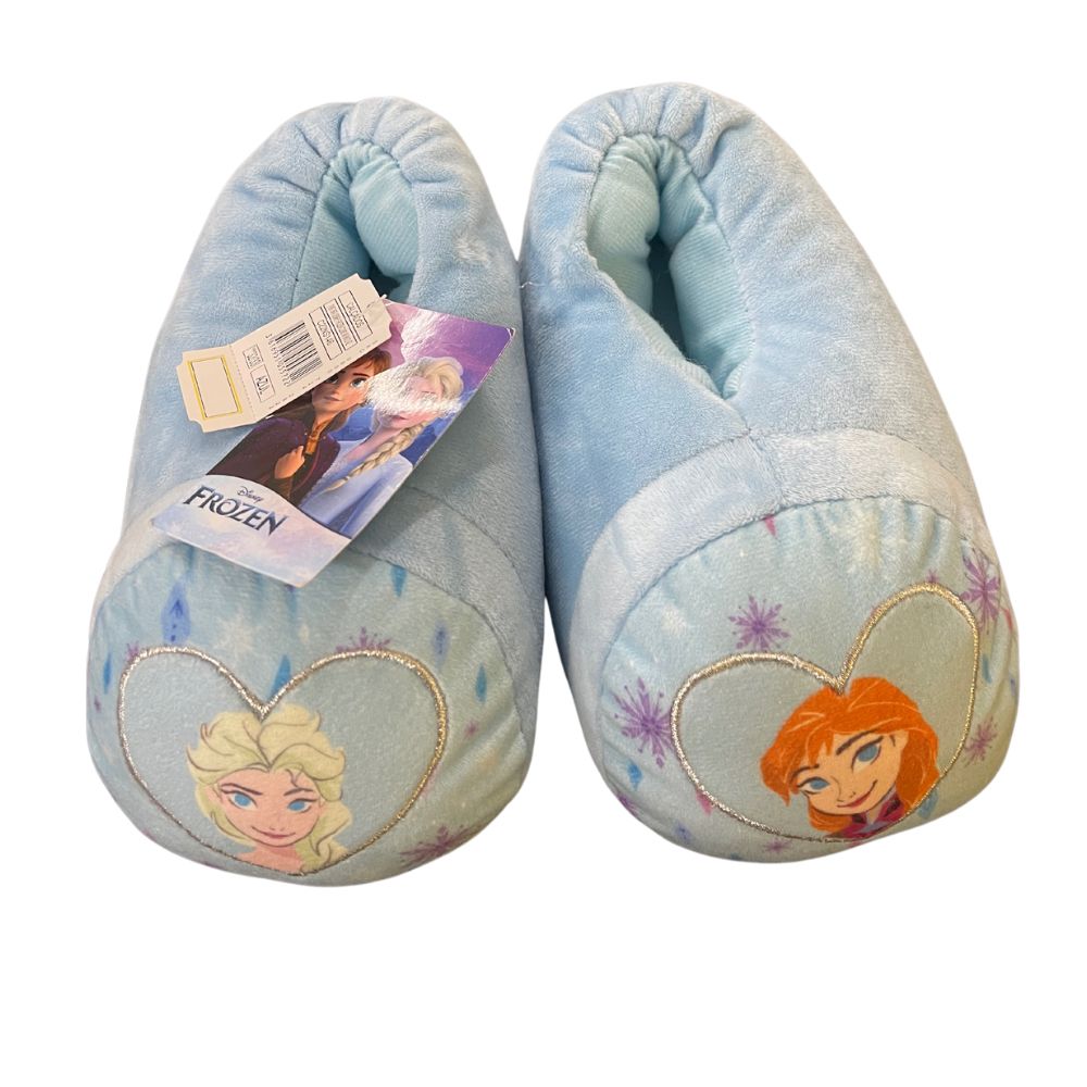 Pantufa Infantil Frozen Tamanho 32/33 100% em Poliester