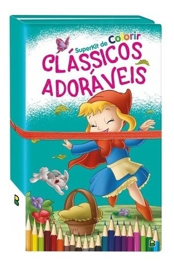 Livro Super Kit De Colorir Classicos Adoraveis 