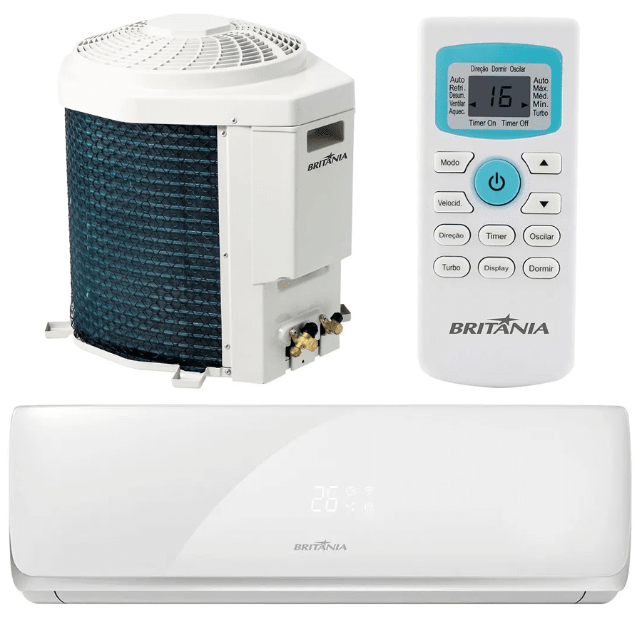 Ar Condicionado Split Britânia 9000btu BAC9000TFM9 Frio 220v - Novo