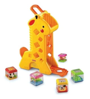 Girafa E Blocos Fisher price Pick A Blocks B4253