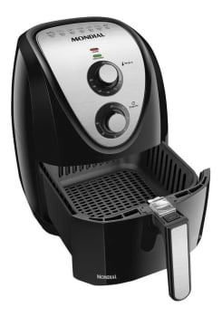 Air fry Fritadeira Mondial Afn-50 5L Preto/inox 127v - Novo