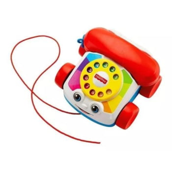 Brinquedo Para Bebês Novo Telefone Feliz Puxar Fisher-price