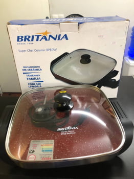 Frigideira Elétrica Britânia BPE05V Vermelho 220v - Outlet