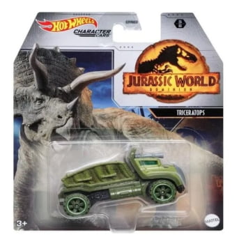 Hot Wheels Jurassic World Character Cars Triceratops