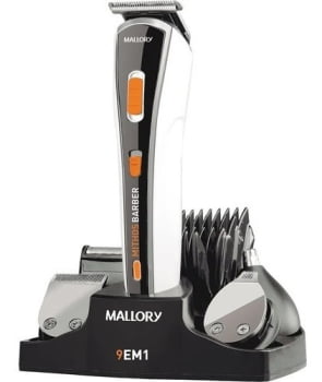 Maquina De Cabelo E Pêlos Mallory Mithos Barber Bivolt - Novo