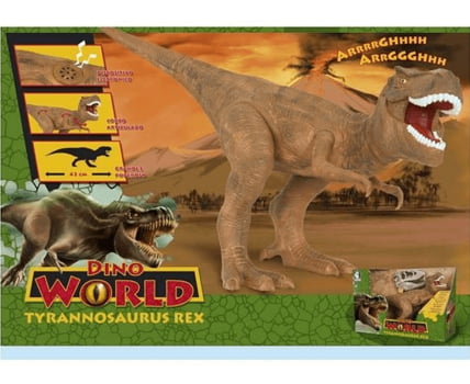 Brinquedo Dinossauro Tyrannosaurus Rex Cotiplás 42x29cm