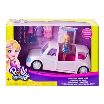 Polly Pocket Limousine De Luxo Veículo E Boneca Mattel