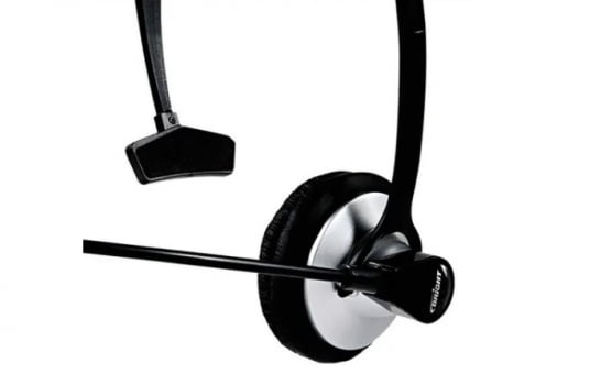 Headset Fone Office Com Plug De Telefone Para Telemarketing