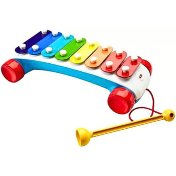 Brinquedo Instrumento Musical Xilofone Bebê Fisher-price