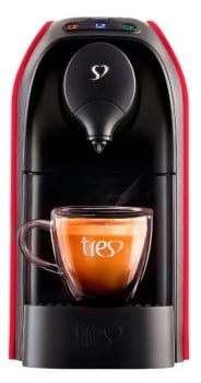 Cafeteira Tres Corações Passione Automática Vermelho 127v - NOVO