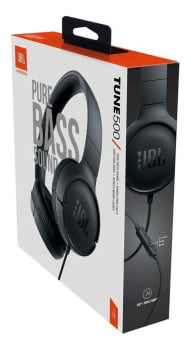 Fone De Ouvido On-ear Jbl Tune 500 Preto