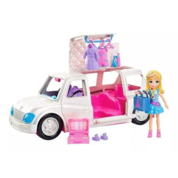 Polly Pocket Limousine De Luxo Veículo E Boneca Mattel