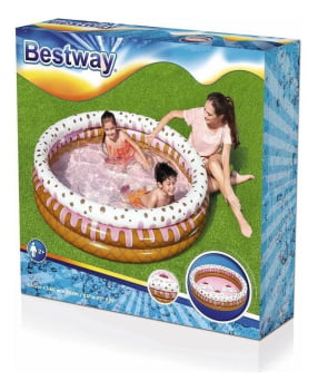 Piscina Inflável Bestway Sundae 390 Litros 160x160x38cm