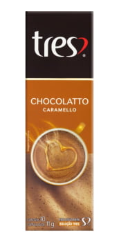 Cápsulas 3 Coraçoes sabor Chocolatto Caramelo