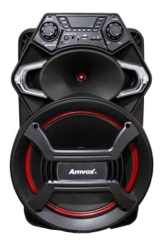 Alto falante Amvox ACA550 Strondo II portátil bluetooth