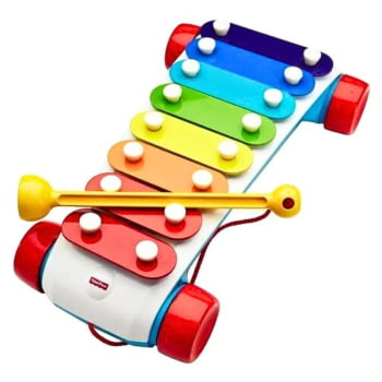 Brinquedo Instrumento Musical Xilofone Bebê Fisher-price