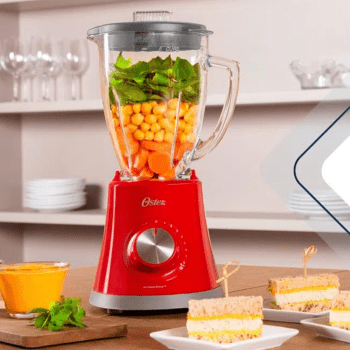 Liquidificador portátil Oster Super Chef BLSTMG 127V - NOVO