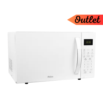 Micro-ondas Philco PMO26B branco 26L 110v - Outlet