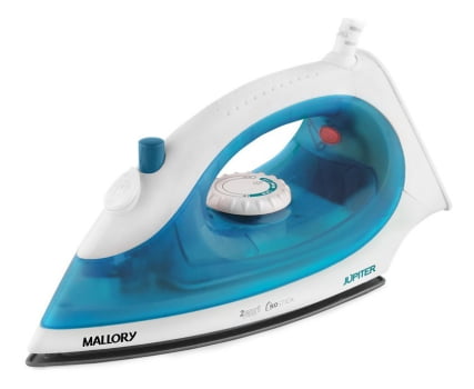 Ferro de passar a vapor Mallory Júpiter antiaderente 127v - Novo