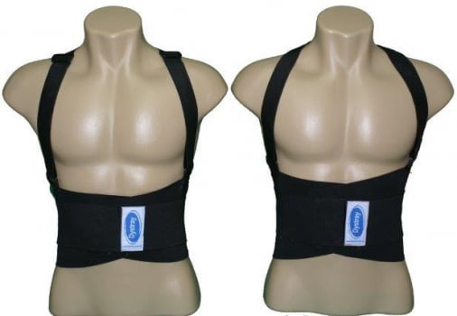 Cinta Ergonômica Reforçada Proteção Da Coluna Abdominal - M