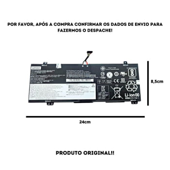 Bateria Lenovo Ideapad C340 S540 15,36v 2865mah L18c4pf3 original - NOVO