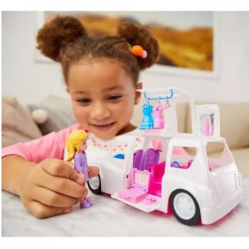 Polly Pocket Limousine De Luxo Veículo E Boneca Mattel