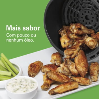 Fritadeira Air Fryer Digital Hamilton Beach 3.5L 220v - Novo