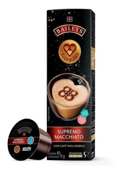 Cápsulas de Café Baileys Supremo Macchiato Três Corações