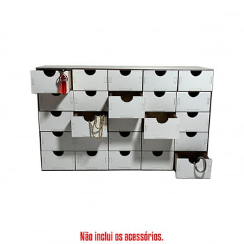 Gaveteiro Organizador 31x19x9cm Branco