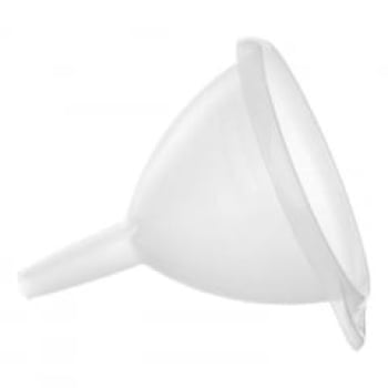 Funil de Plástico 12.8cm Branco Sanremo