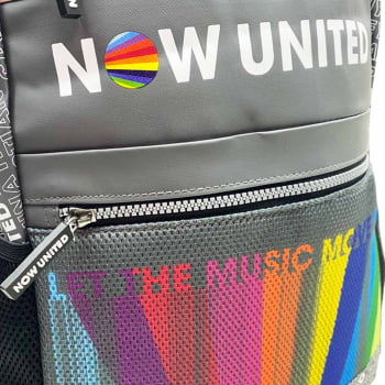 Mochila Bolsa Escolar Viagem Now United 