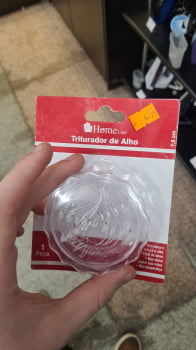 Triturador Processador de Alho Tempero Manual