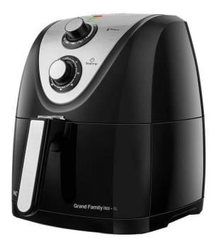 Air fry Fritadeira Mondial Afn-50 5L Preto/inox 127v - Novo