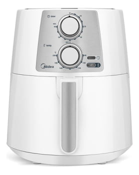 Fritadeira Air fryer 3,5 litros Midea Branco 220v 