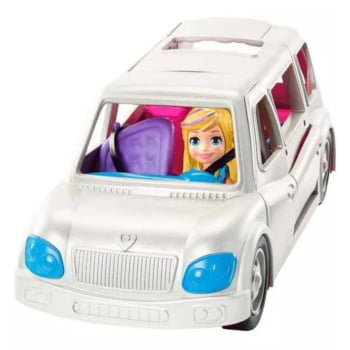 Polly Pocket Limousine De Luxo Veículo E Boneca Mattel