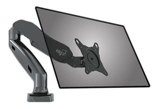 Suporte Para Monitor Regulável Pistão A Gás 17 A 27 ELG 