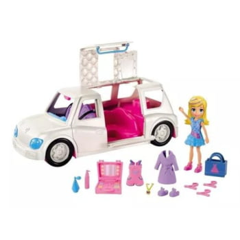 Polly Pocket Limousine De Luxo Veículo E Boneca Mattel