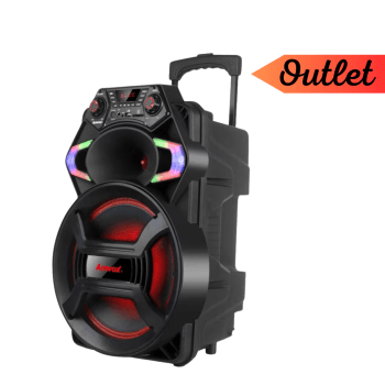 Alto falante Amvox ACA550 Strondo II portátil bluetooth