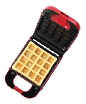 Multi Grill Holstein 3 em 1 com placas intercambiáveis Waffle 220v - Novo