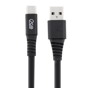 Kit Carregador De Parede + Cabo Usb-c I2go 1,2m 2,4a Preto