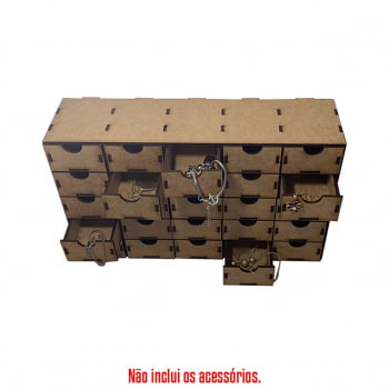 Gaveteiro Organizador 31x19x9cm em MDF