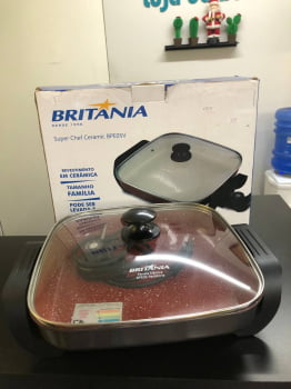 Frigideira Elétrica Britânia BPE05V Vermelho 220v - Outlet