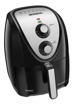 Air fry Fritadeira Mondial Afn-50 5L Preto/inox 127v - Novo