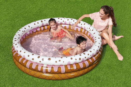 Piscina Inflável Bestway Sundae 390 Litros 160x160x38cm