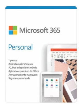 Microsoft Office 365 Personal Pc/mac (box) Assinatura Anual