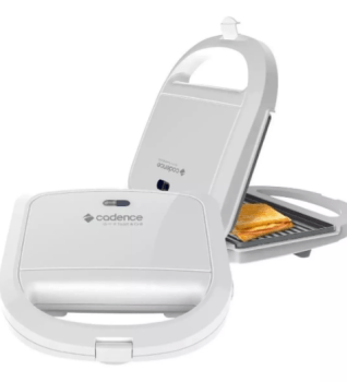 Sanduicheira Cadence Toast & Grill Branca 220v - NOVO